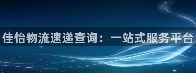 旺财28登录不上咋回事：佳怡物流速递