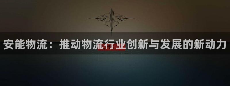 旺财28app官网少林足球:安能物流